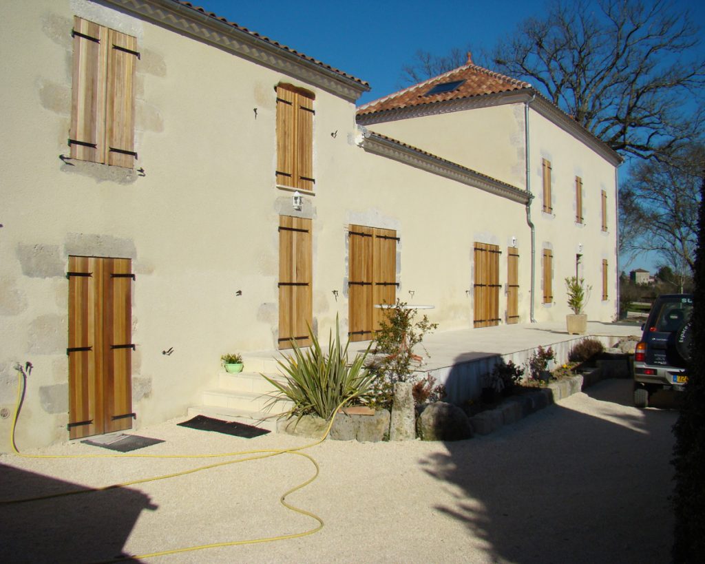 Projet de ravalement de façade par notre entreprise maçonnerie Agen